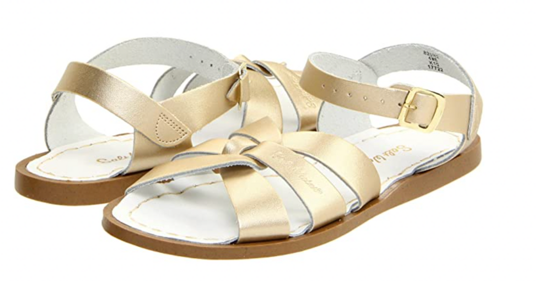 Salt Water Sandals Gold