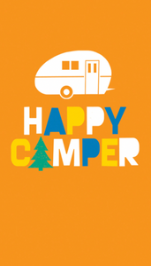 Enclosure Card Happy Camper