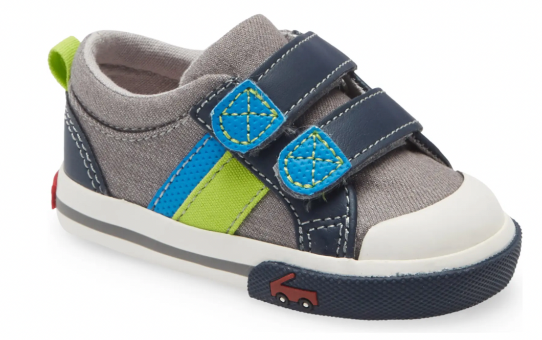 See Kai Run Russell Gray/Blue Size 4 Infant/Toddler
