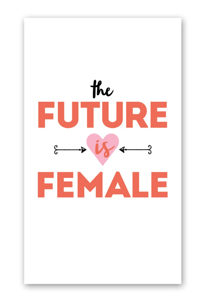 Enclosure Card The Future Is Female