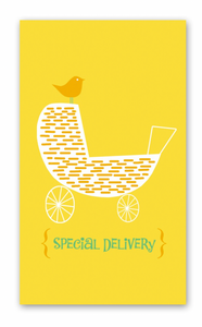 Enclosure Card Baby Buggy