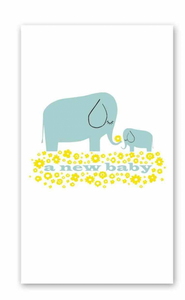 Enclosure Card Baby Elephant
