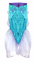 Load image into Gallery viewer, Great Pretenders Mermaid Lilac Glimmer Skirt Set 5-6
