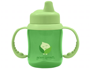 Green Sprouts non-spill  Sippy Cup Green 6m+
