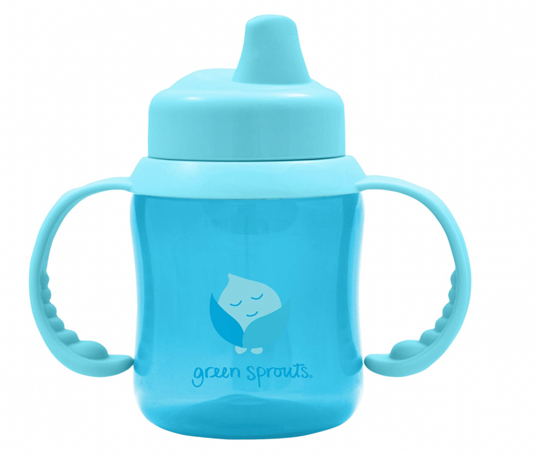 Green Sprouts Non-Spill Sippy Cup Aqua 6m+