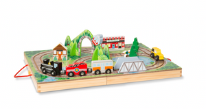 Melissa & Doug Take-Along Railroad