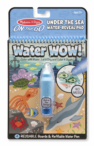 Melissa & Doug Water Wow! Under The Sea Water Reveal Pad