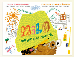 Milo Imagina El Mundo Hardcover Book