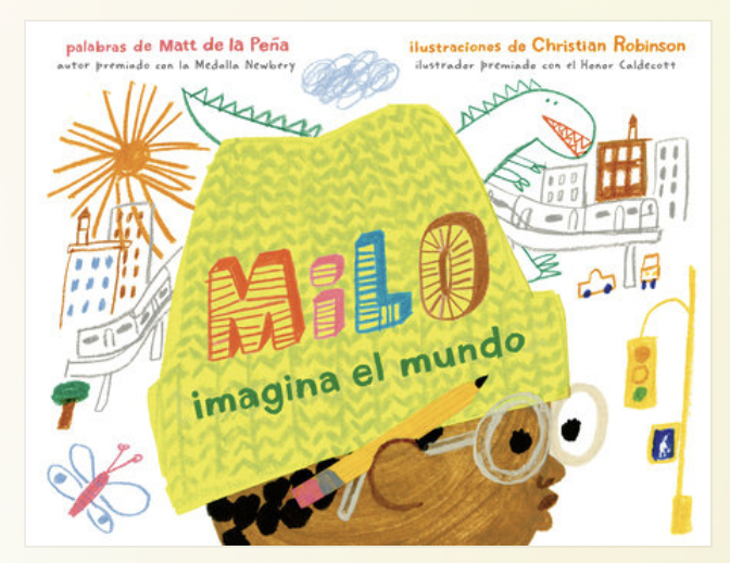 Milo Imagina El Mundo Hardcover Book
