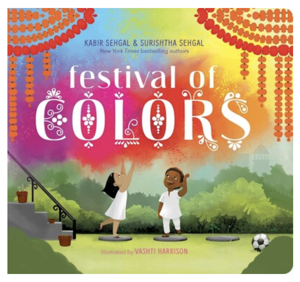 Festival Of Colors Hardcover Book