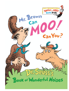 Mr. Brown Can Moo! Can You? Board Book