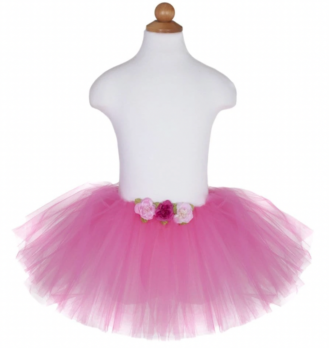 Great Pretenders Rose Tutu Dark Pink Size 12-24 Months