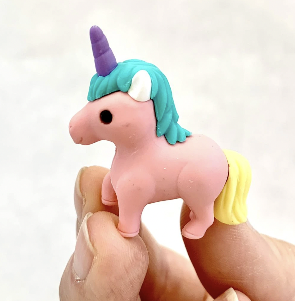 Iwako Unicorn And Pegasus Eraser