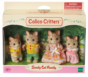 Calico Critters Sandy Cat Family