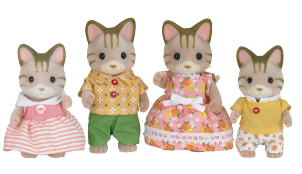 Calico Critters Sandy Cat Family