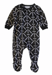 Coccoli Meadow Velour Zipper Footie