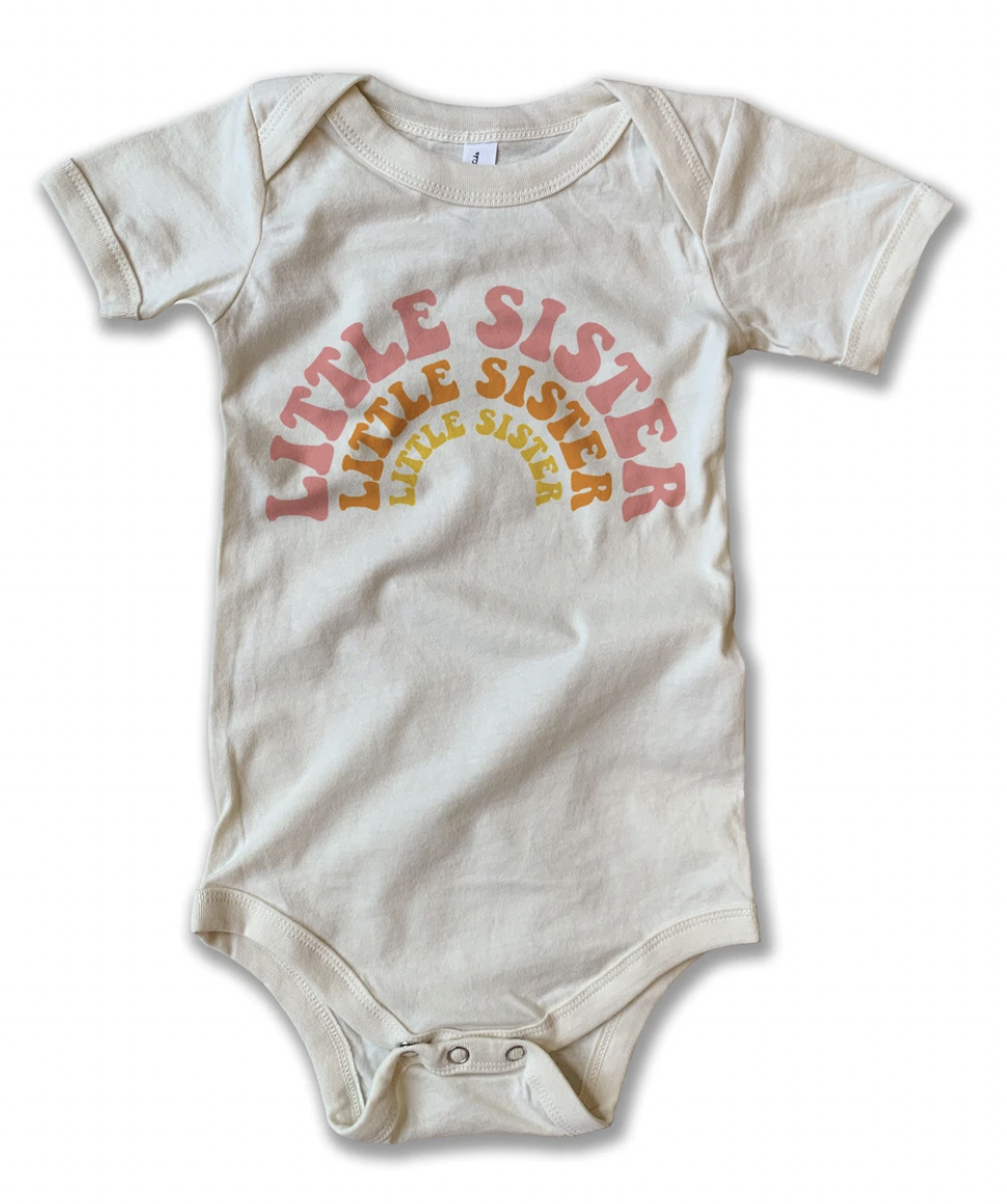 Little Sister Onesie Natural