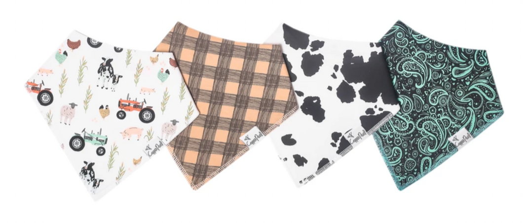 Copper Pearl Bandana Bibs Jo