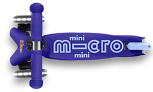 Load image into Gallery viewer, Micro Kickboard Mini Deluxe LED Blue Scooter
