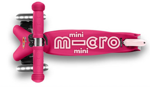Micro Kickboard Mini Deluxe LED Pink Scooter