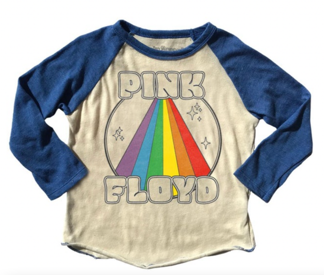 Rowdy Sprout Pink Floyd Raglan Tee