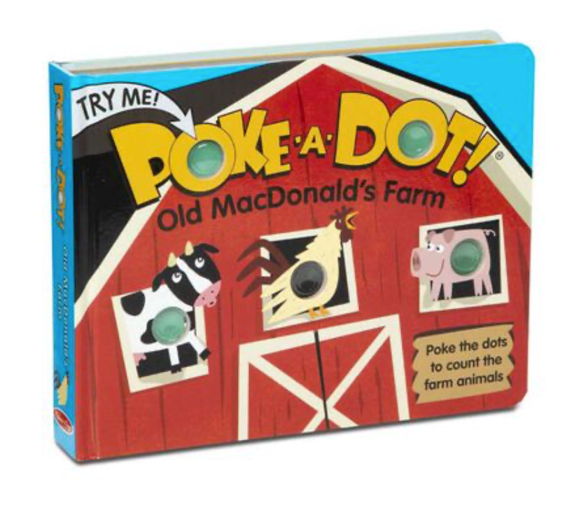 Melissa & Doug Poke-A- Dot Old MacDonald's Board Book