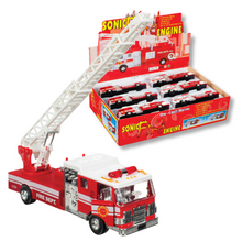 Load image into Gallery viewer, Toysmith Sonic Fire Engine
