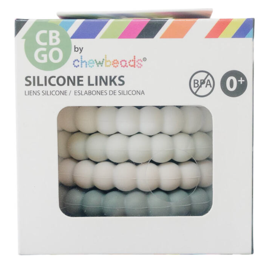 Chewbeads CB GO Silicon Links-Neutral
