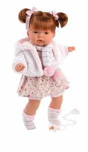Llorens 15" Soft Body Crying Baby Doll Madeline
