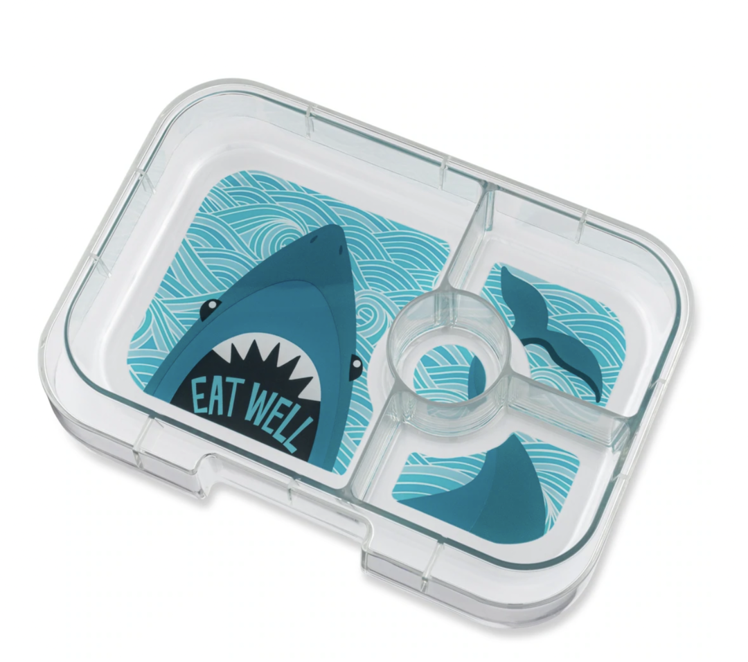 Yumbox True Blue Rocket Snack Size Bento Box