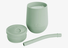 Load image into Gallery viewer, ezpz Mini Cup + Straw Training System Sage

