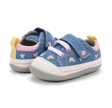 Load image into Gallery viewer, See Kai Run Stevie II INF Chambray/Happy Size 6 Toddler

