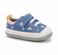 Load image into Gallery viewer, See Kai Run Stevie II INF Chambray/Happy Size 6 Toddler
