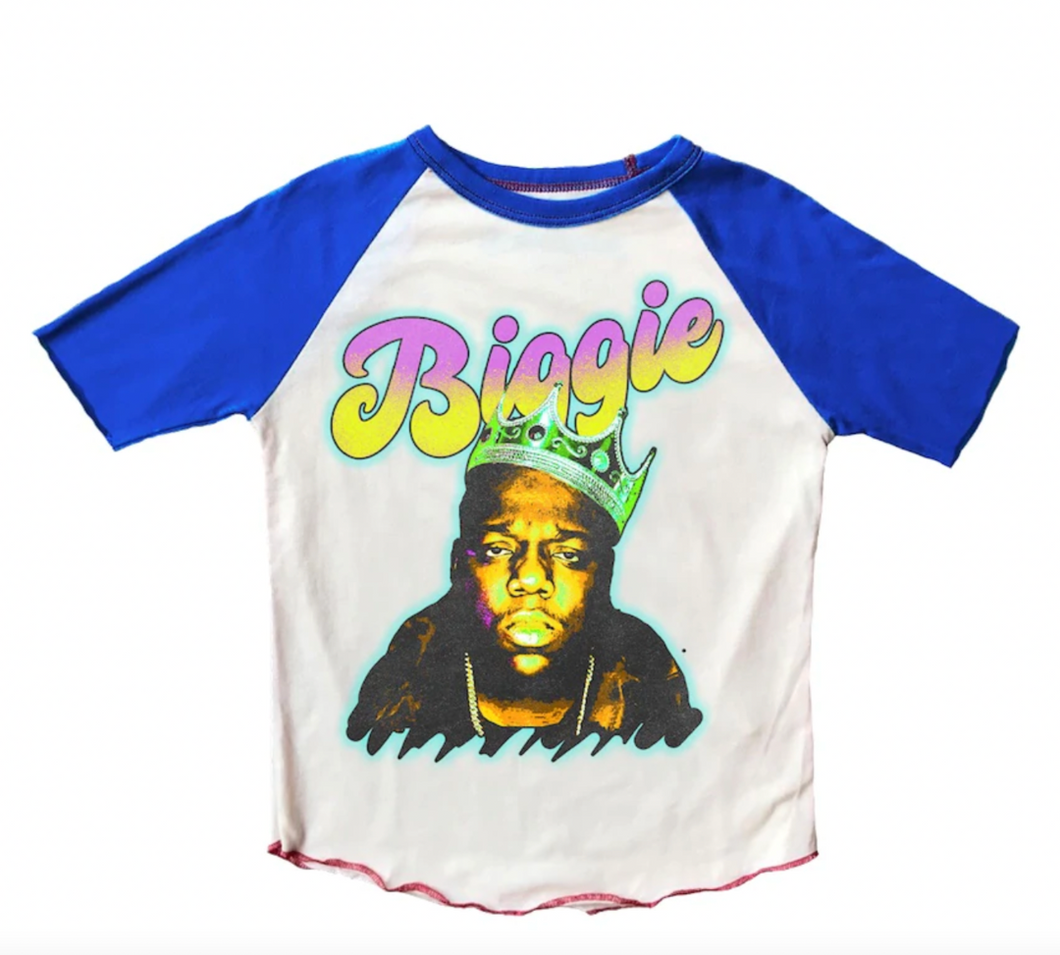 Rowdy Sprout Biggie Raglan Tee Size 8 Years
