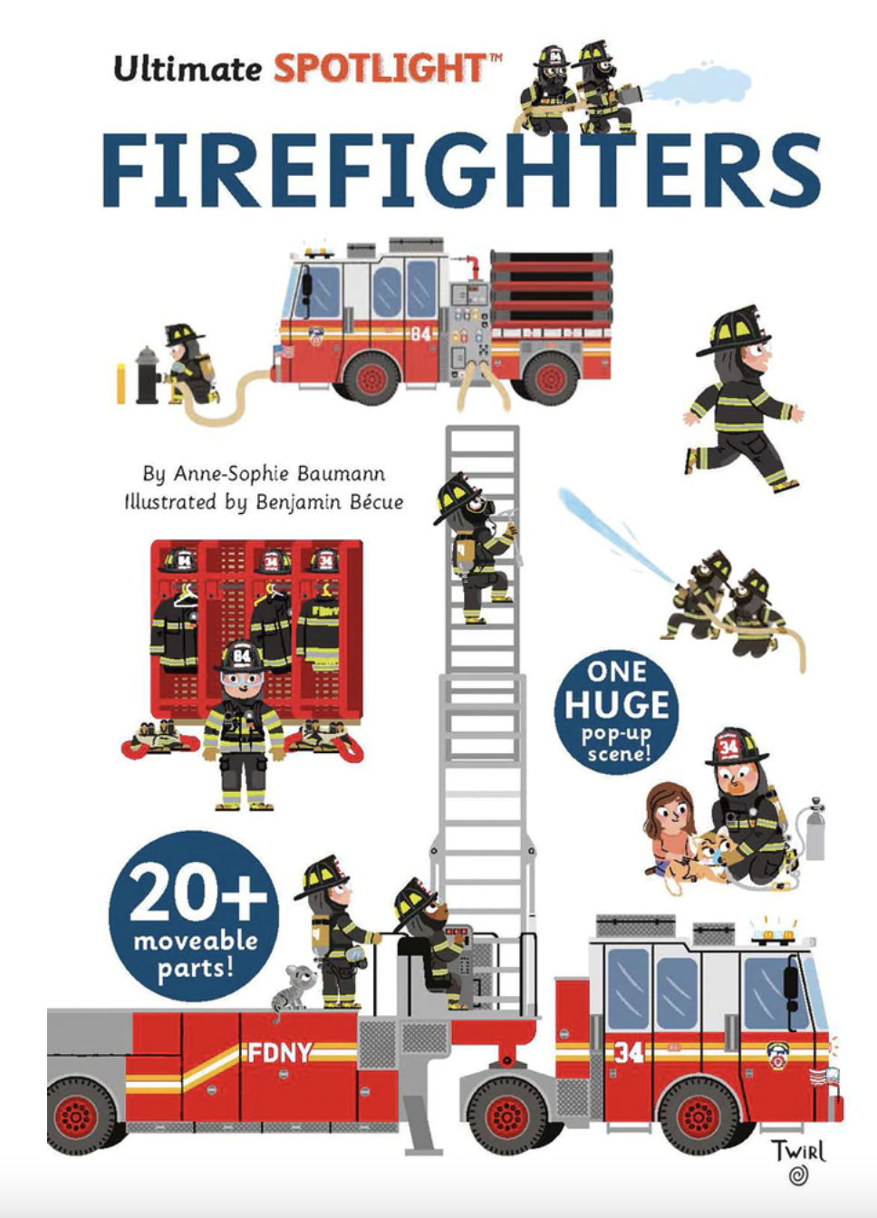 Ultimate Spotlight Firefighters Hardcover Book