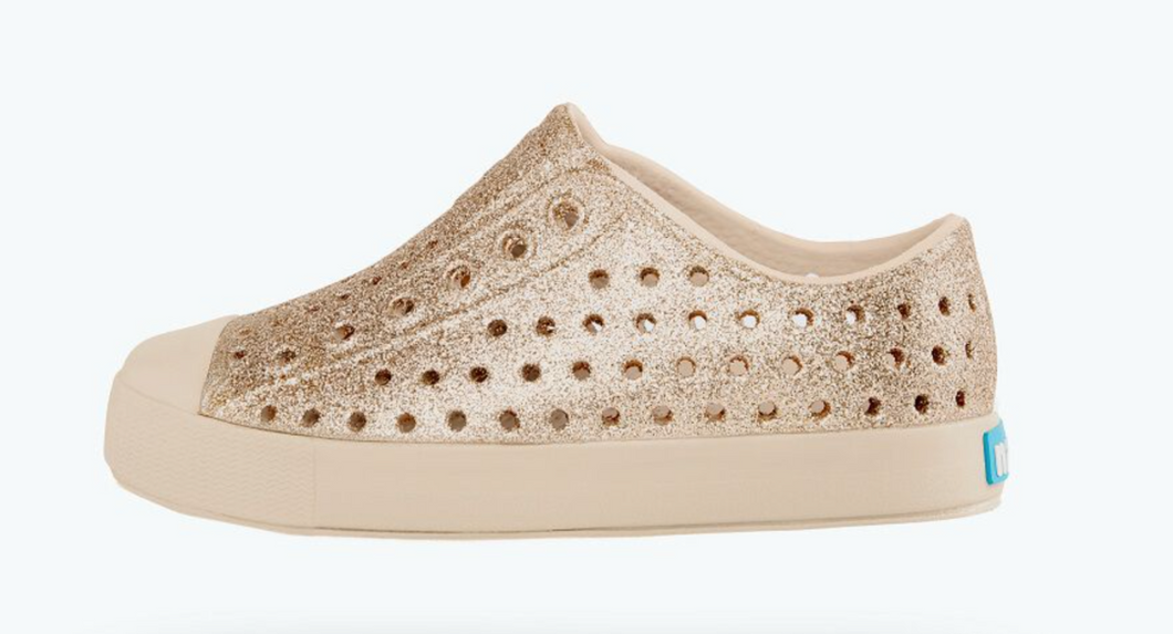 Native Jefferson Bling Rock Salt Bling/Rock Salt Pink Size 1 Youth