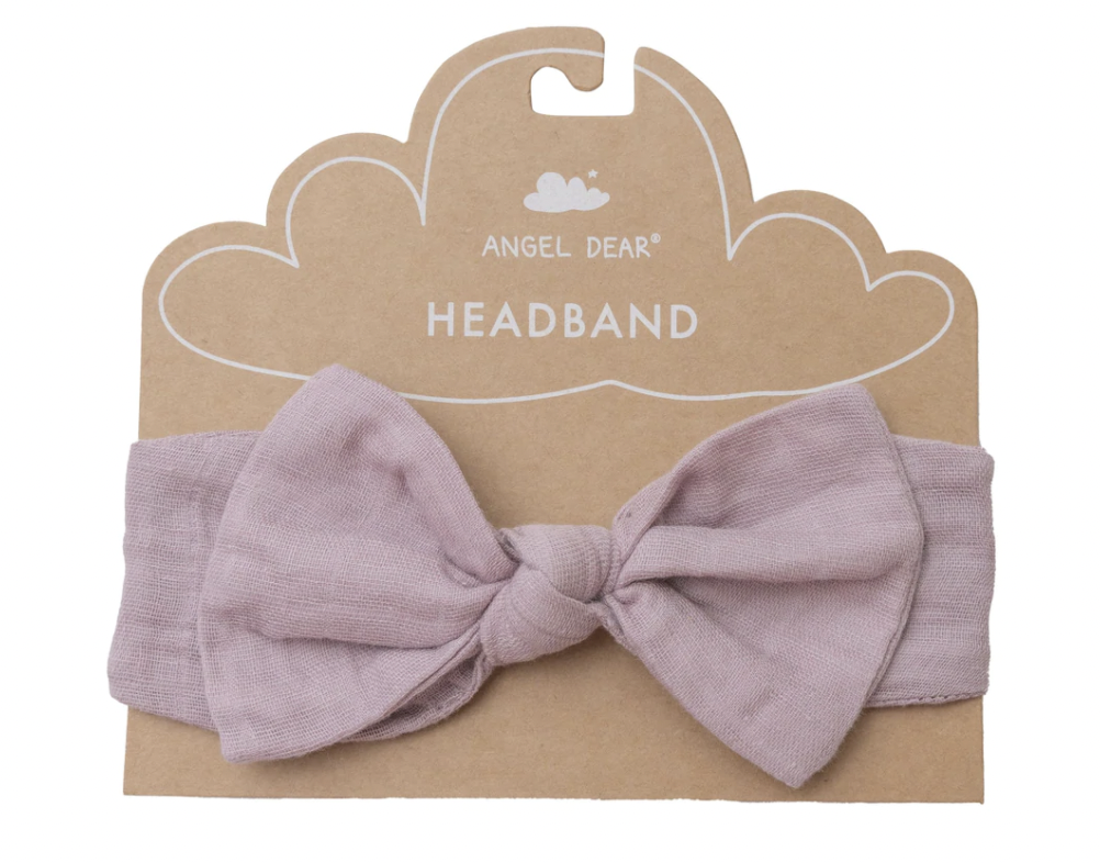 Angel Dear Headband Lavender Size 12-24m