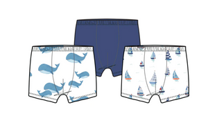 Angel Dear 3 Pack Boxer Brief Nautical Size 6-8y