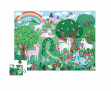 Load image into Gallery viewer, Crocodile Creek Unicorn Dreams 36-Piece Floor Puzzle
