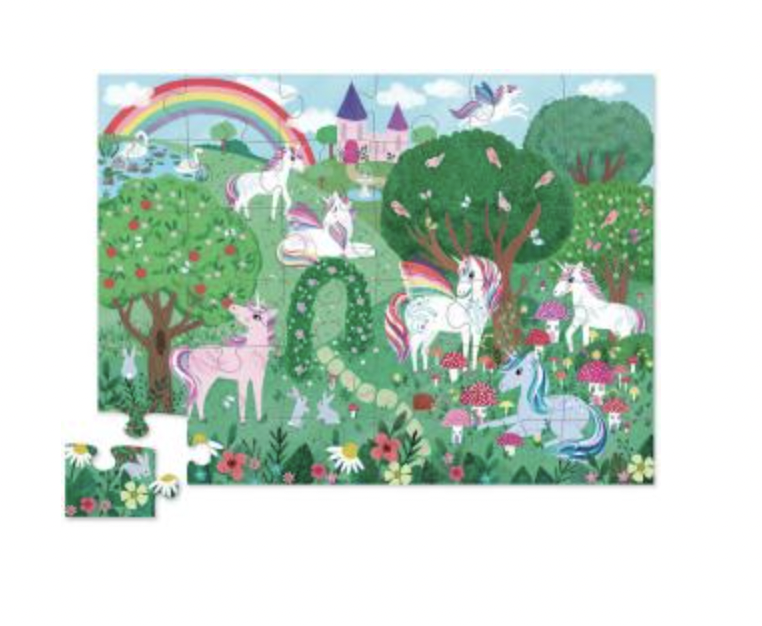 Crocodile Creek Unicorn Dreams 36-Piece Floor Puzzle