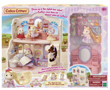 Load image into Gallery viewer, Calico Critters Pony&#39;s Stylish Hair Salon
