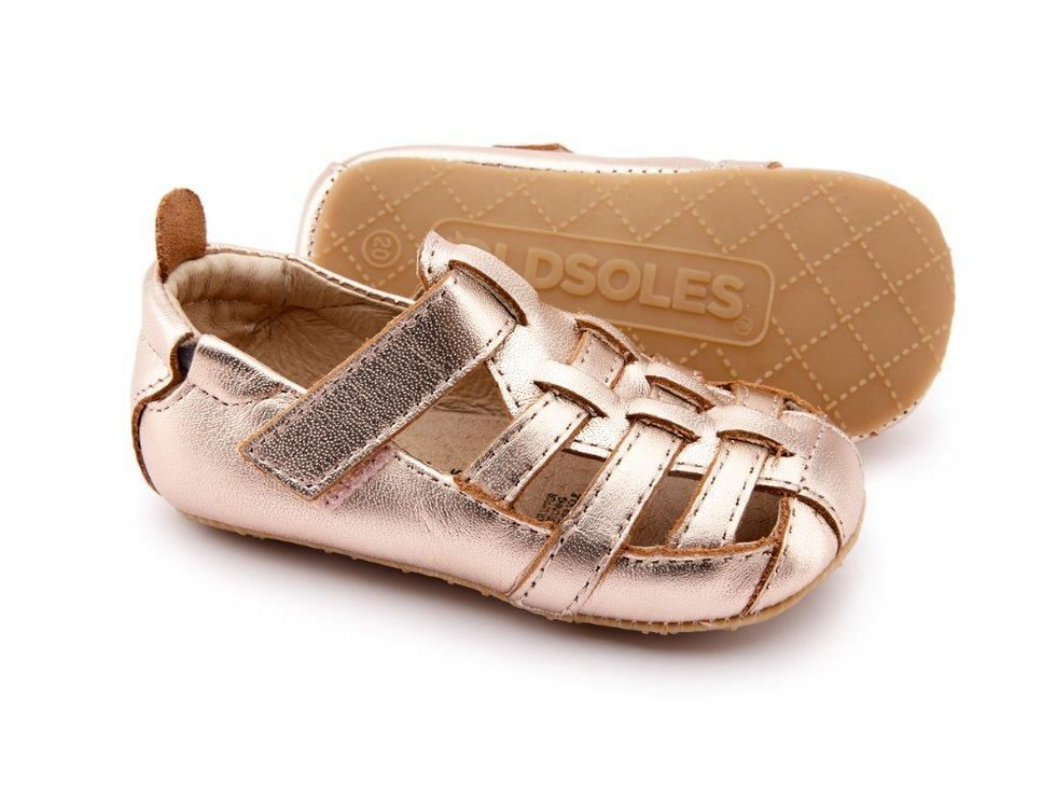 Old Soles Gladiator Flat Copper