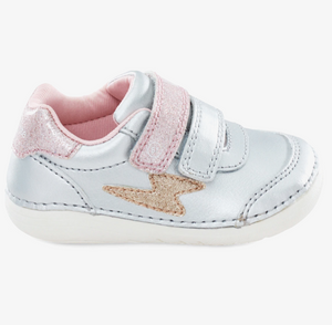 Stride Rite Soft Motion Kennedy Sneaker Silver Multi