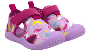 Robeez Unicorns Water Shoes Lavender Size 8
