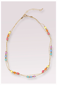 Great Pretenders Boutique Golden Rainbow Necklace