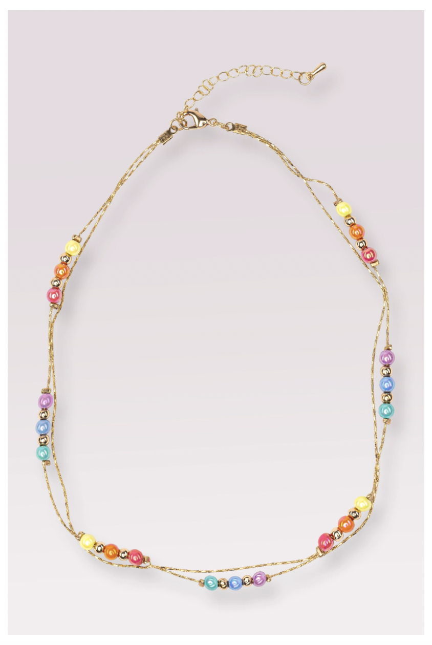 Great Pretenders Boutique Golden Rainbow Necklace