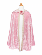 Load image into Gallery viewer, Great Pretenders Deluxe Pink Rose Princess Cape
