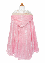 Load image into Gallery viewer, Great Pretenders Deluxe Pink Rose Princess Cape
