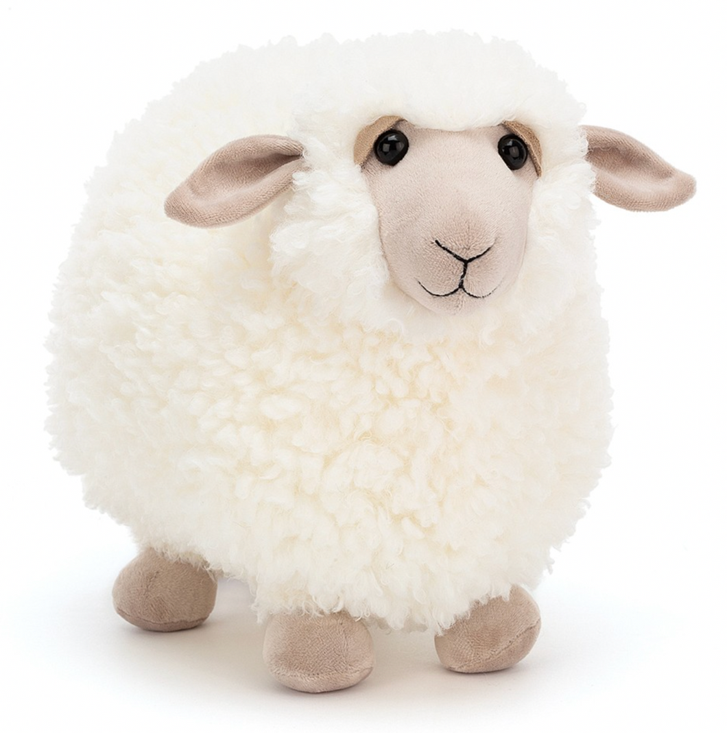 Jellycat Cream Rolbie Sheep Size Med