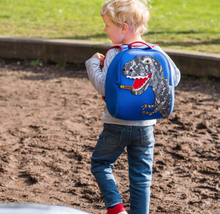 Load image into Gallery viewer, Dabbawalla Dinosaur  Backpack
